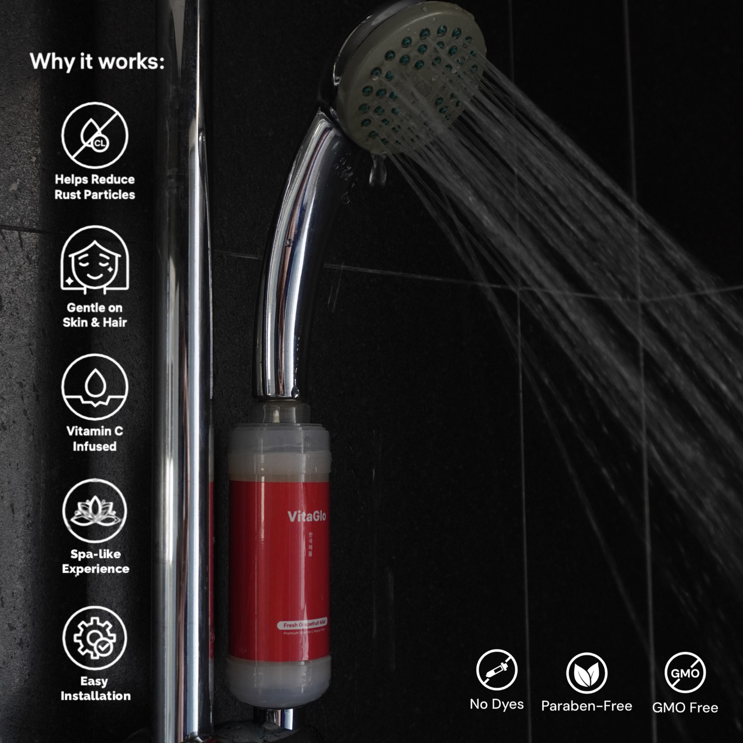Vitamin C Shower Filter